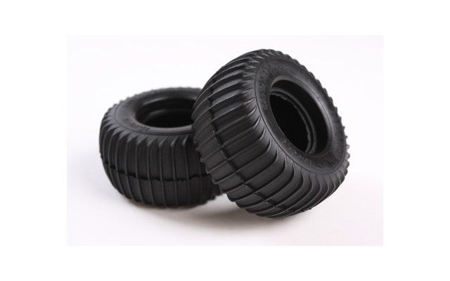 Tamiya Rear Tyre (2) for 58043/58346/58452<br>(Shipped in 10-14 days)