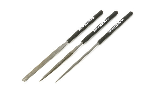 Tamiya Basic File Set Smooth Double-Cut