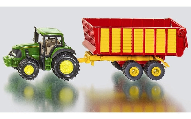 Siku Claas 597 ATZ w/Silage Trailer<br>(Shipped in 10-14 days)