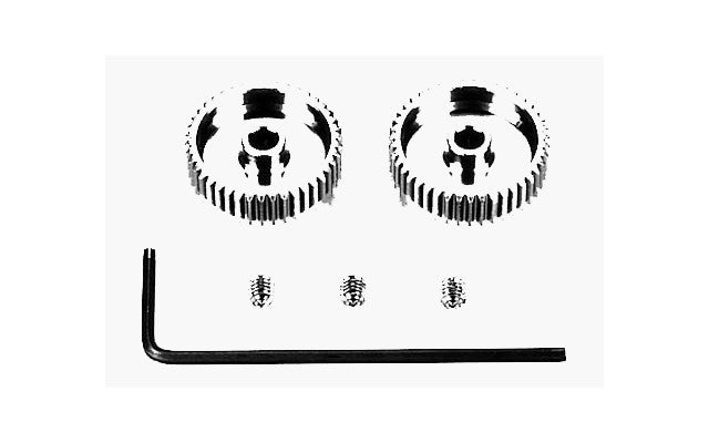 Tamiya 0.4 Alu. Pinion Gear (42/43T)<br>(Shipped in 10-14 days)
