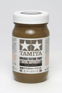 Tamiya Texture Paint Soil Dark Earth - 250ml<br>(Shipped in 10-14 days)