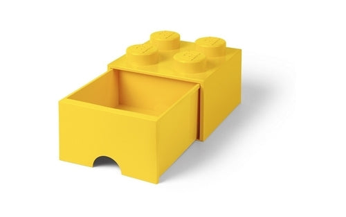LEGO Room LEGO Brick Drawer 4 - Yellow<br>(Shipped in 10-14 days)