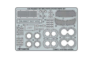 Tamiya 1/24 Peugeot 307 WRC Etched Parts DISC<br>(Shipped in 10-14 days)