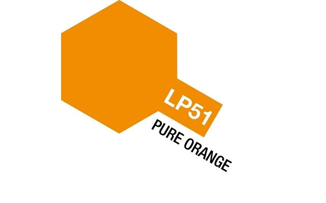 Tamiya LP-51 Pure Orange<br>(Shipped in 10-14 days)