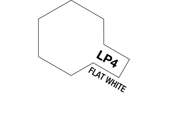 Tamiya LP-4 Flat White<br>(Shipped in 10-14 days)