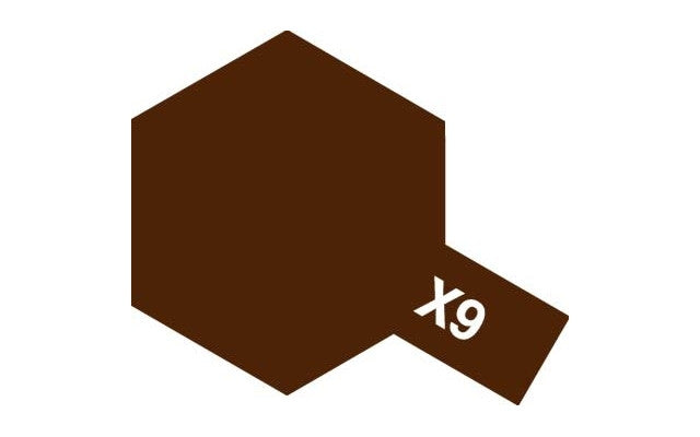 Tamiya X-9 Brown Enamel<br>(Shipped in 10-14 days)