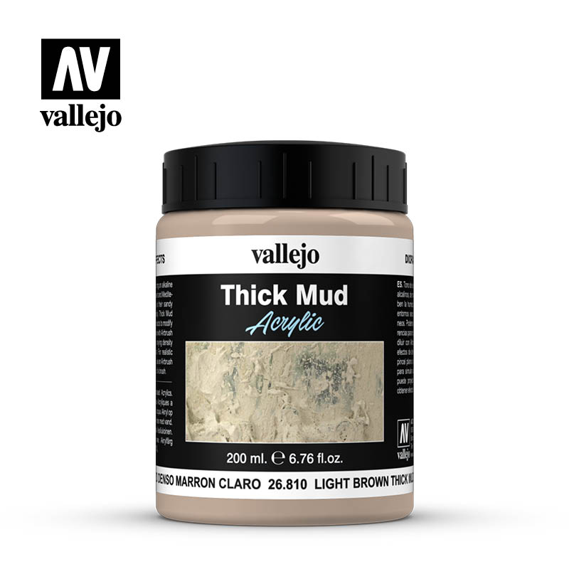 26.810 Light Brown Thick Mud - Vallejo Effects