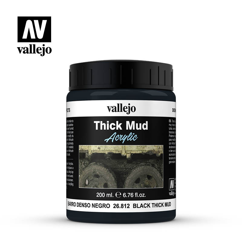 26.812 Black Thick Mud - Vallejo Effects