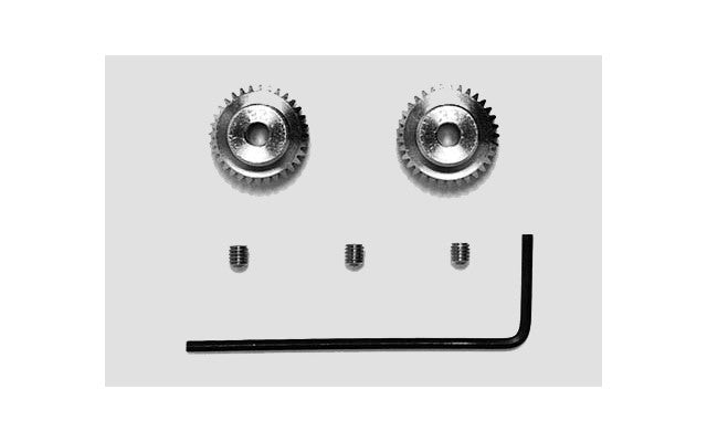 Tamiya 0.4 Alu. Pinion Gear (32T,33T)<br>(Shipped in 10-14 days)