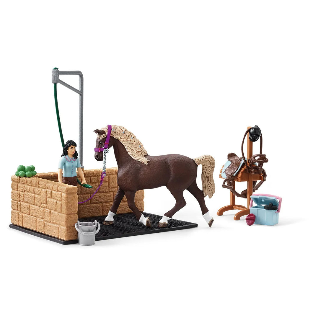 Schleich Horse Club - Washing area with Emily & Luna<br>(Shipped in 10-14 days)