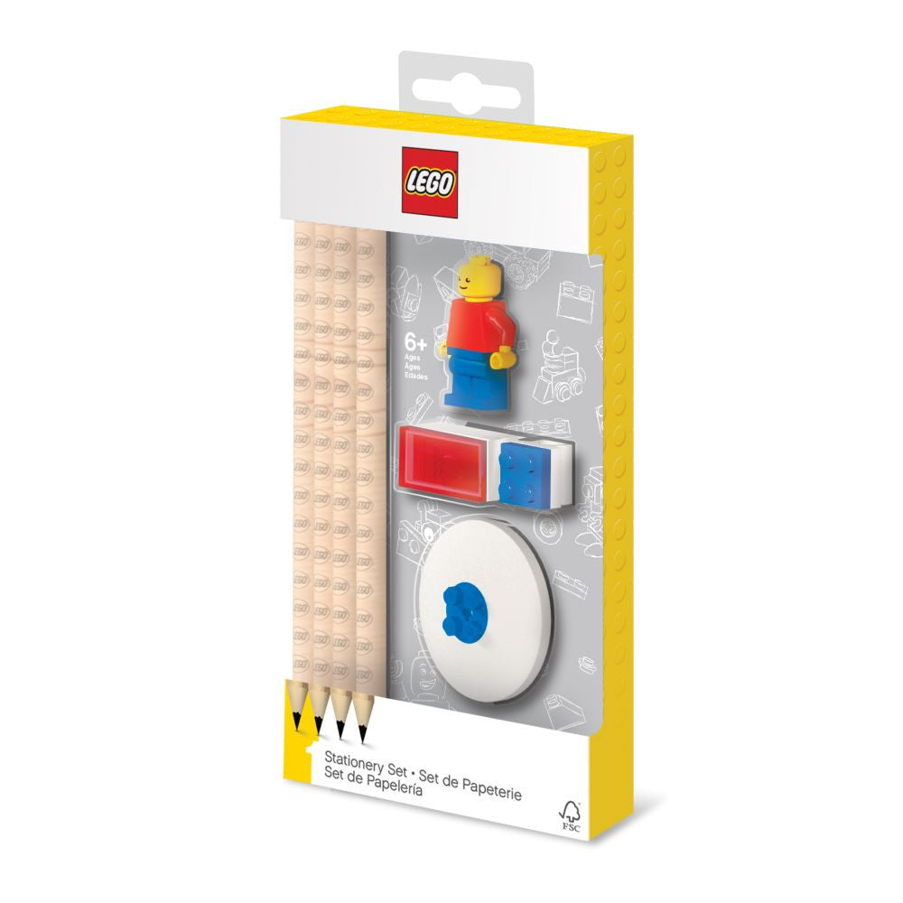 LEGO IQHK LEGO Stationery Set - 8 Piece<br>(Shipped in 10-14 days)