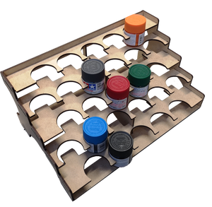 Paint Rack - 40mm Straight (27 Bottles)