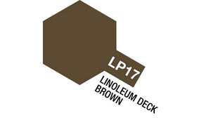 Tamiya LP-17 Linoleum Deck Brown<br>(Shipped in 10-14 days)