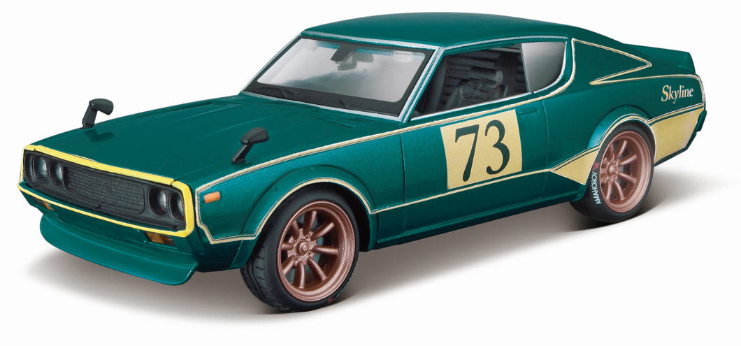 Maisto 1/24 Nissan Skyline 2000GT-R 1973 DESIGN Tokyo Mod<br>(Shipped in 10-14 days)