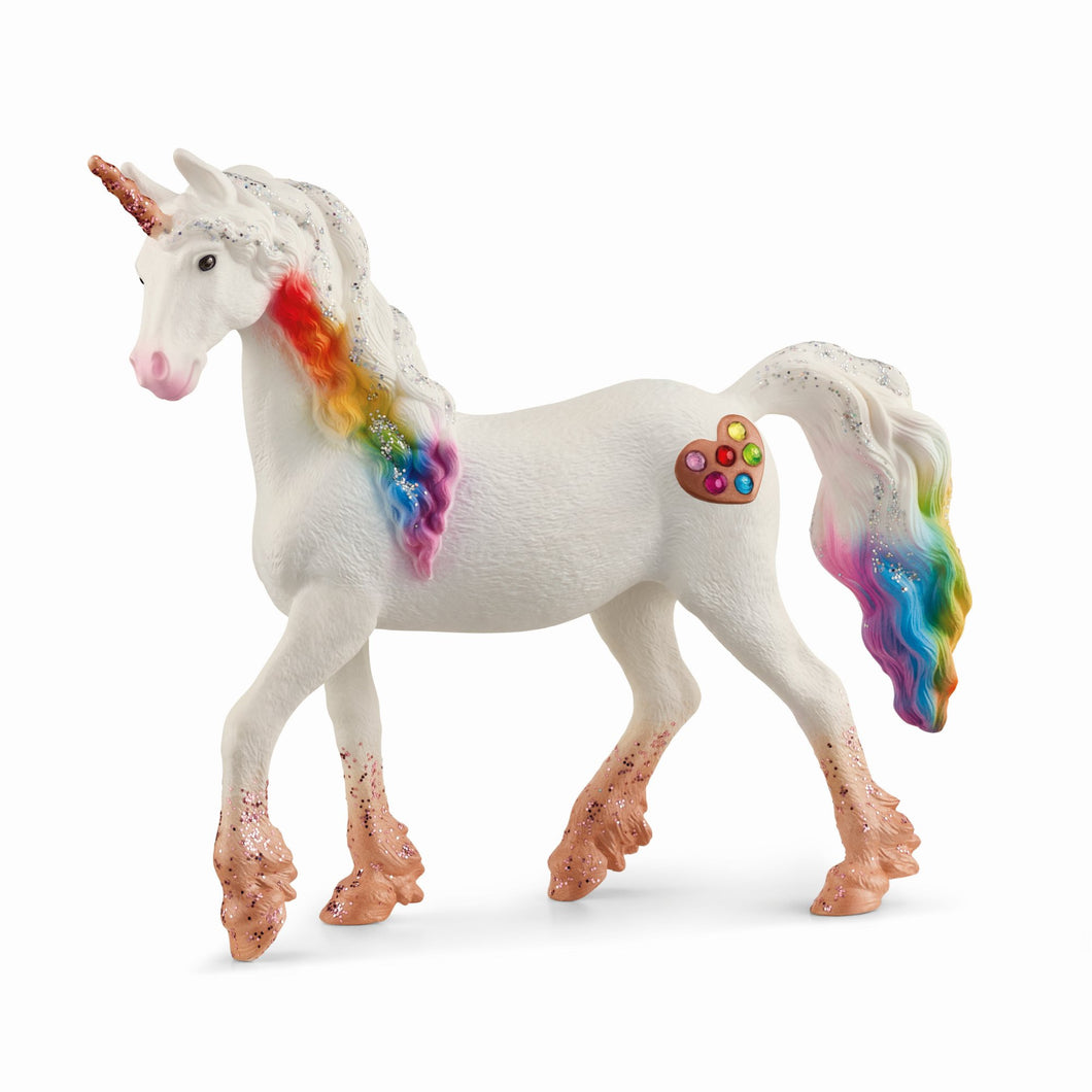 Schleich Bayala - Rainbow Love Unicorn Mare (11cm Tall)<br>(Shipped in 10-14 days)