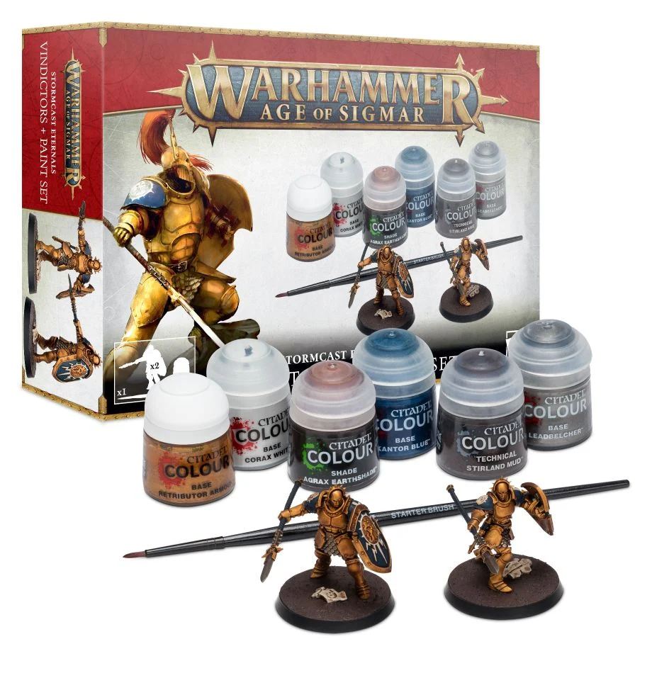 Stormcast Eternals + Paints Set