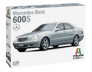 Italeri 1/24 Mercedes Benz 600S<br>(Shipped in 10-14 days)