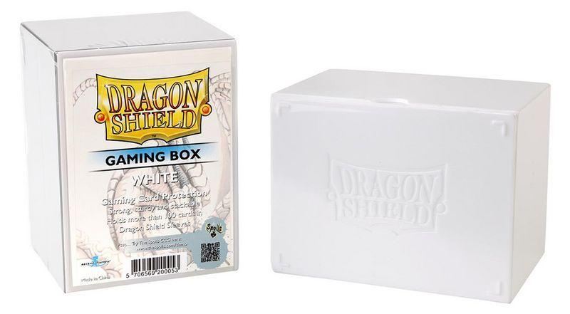 White Gaming Box Dragon Shield
