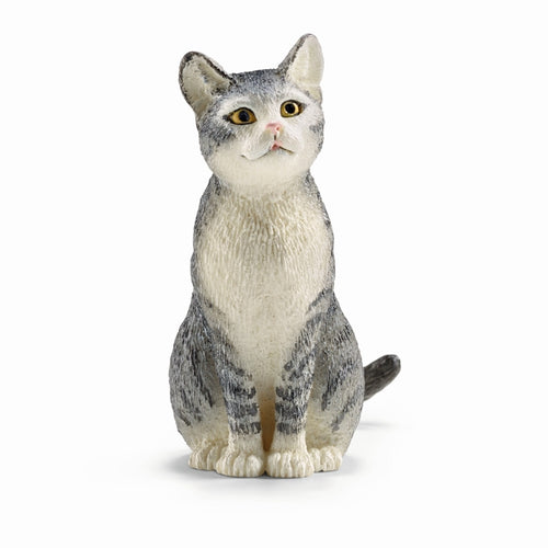 Schleich Farm World - Cat, sitting (4.5cm Tall)<br>(Shipped in 10-14 days)