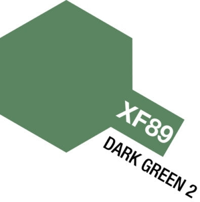 Tamiya XF-89 Dark Green 2 Mini Acrylic 10ml<br>(Shipped in 10-14 days)