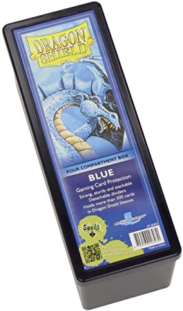 Blue Four Compartment Box Dragon Shield