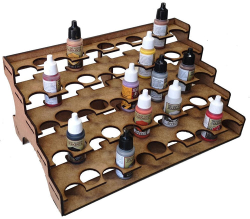 Paint Rack- 25mm straight (55 Bottles)
