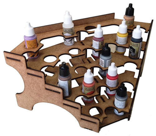 Paint Rack - 25mm Corner Section (31 Bottles)