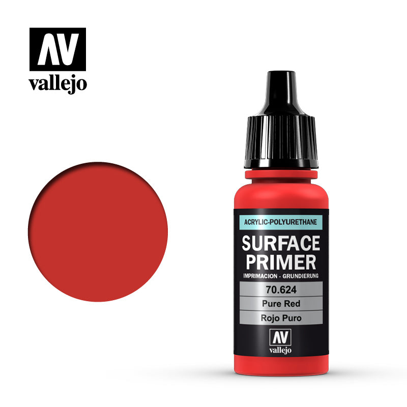 70.624 Pure Red Primer - Vallejo Surface Primer