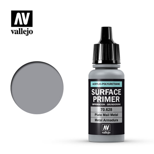 70.628 Plate Mail Metal Primer - Vallejo Surface Primer