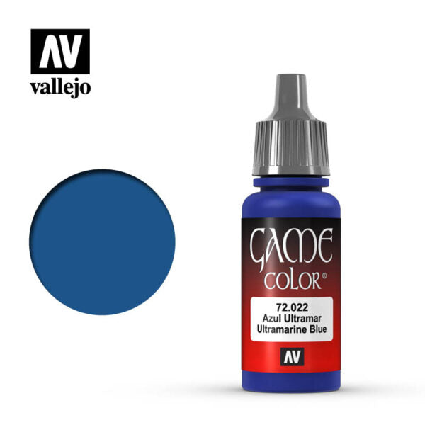 72.022 Ultramarine Blue - Vallejo Game Colour