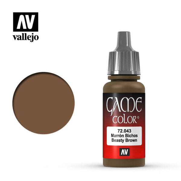 72.043 Beasty Brown - Vallejo Game Colour