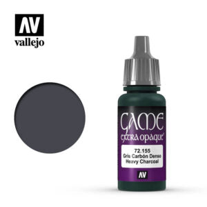 72.155 Heavy Charcoal - Vallejo Game Extra Opaque