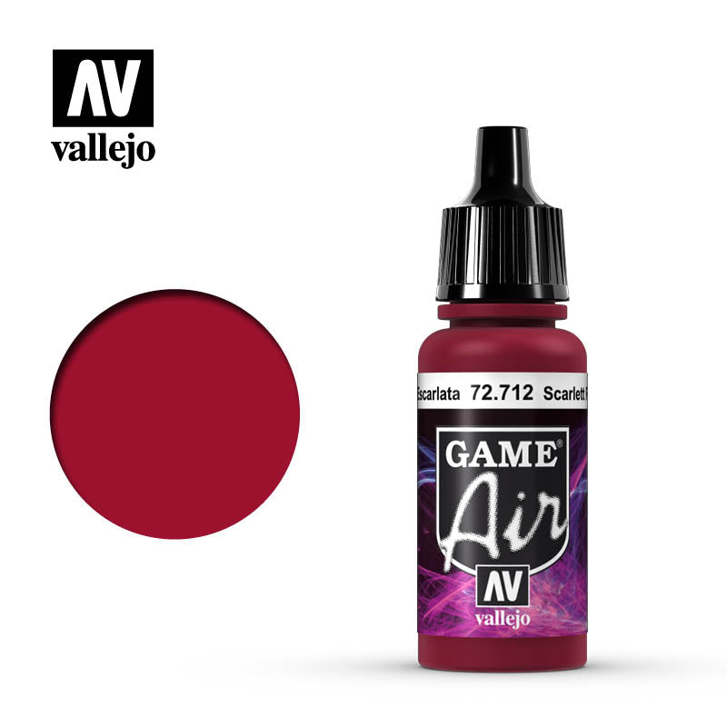 72.712 Scarlett Red - Vallejo Game Air