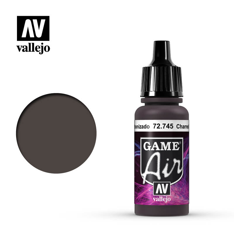 72.745 Charred Brown - Vallejo Game Air