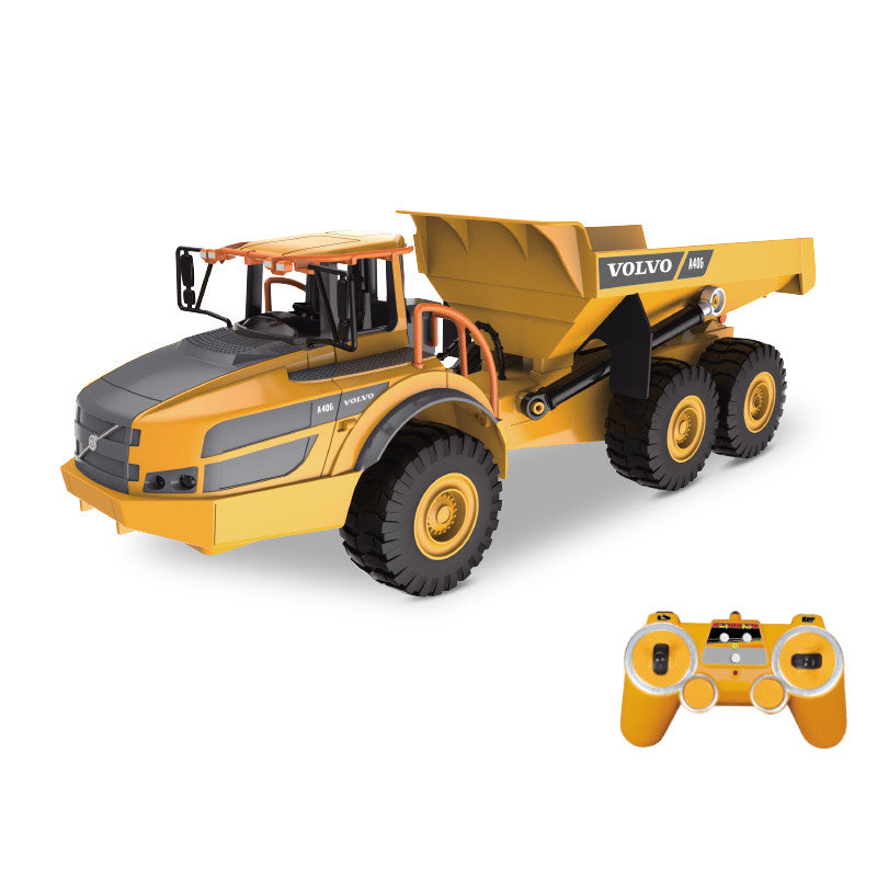 Double Eagle 1/26 R/C Volvo Dump Truck w/Battery & USB Charger<br>(Shipped in 10-14 days)