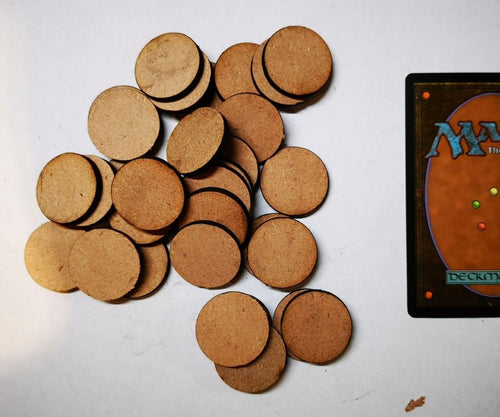 MDF Base - Round 25mm