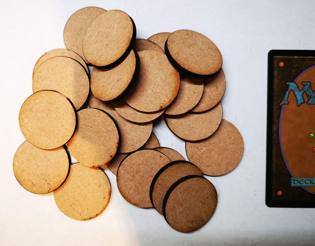 MDF Base - Round 32mm