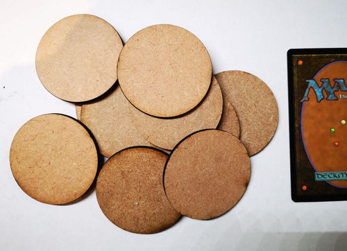 MDF Base - Round 50mm