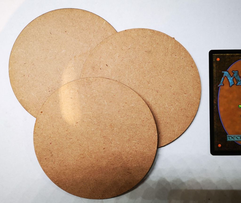 MDF Base - Round 100mm