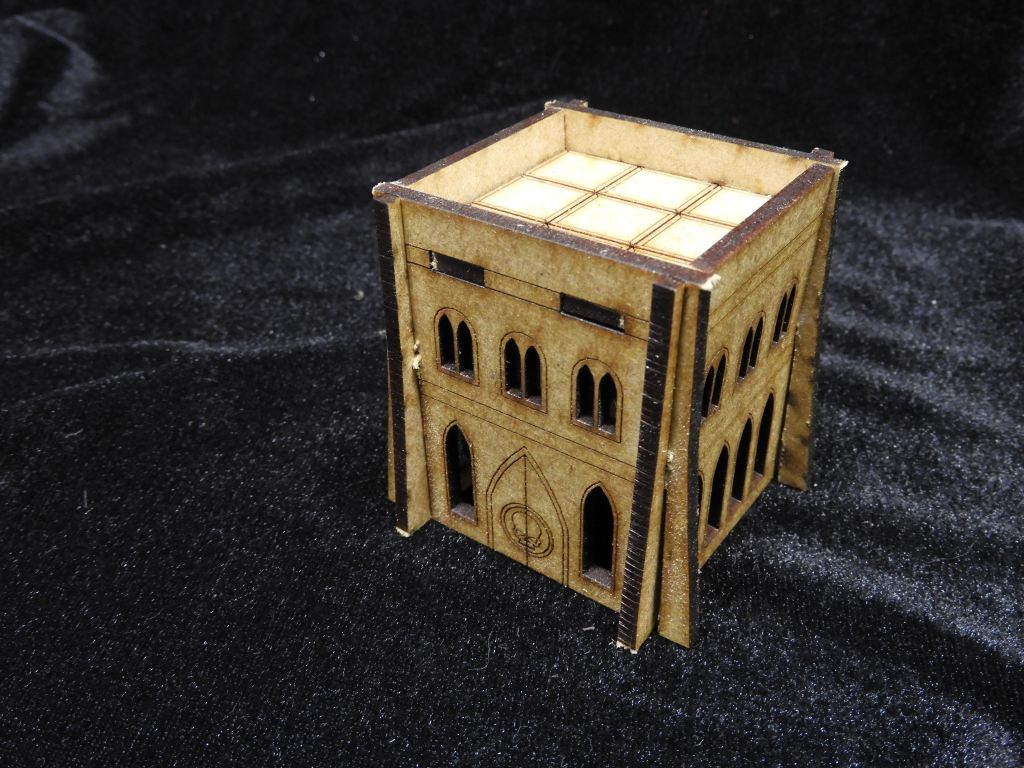 8mm Scifi Scenery Small Buildings