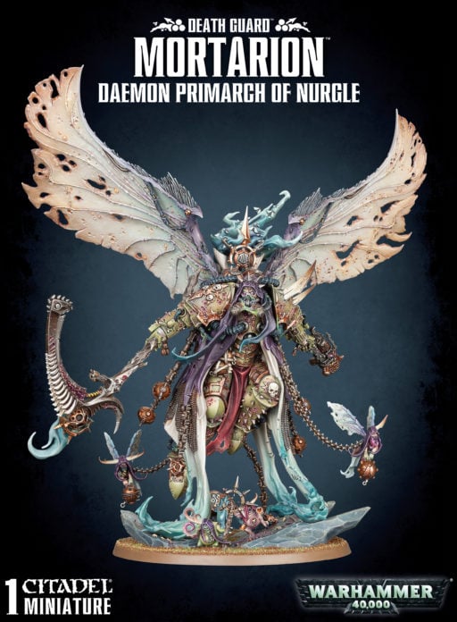 MORTARION: DAEMON PRIMARCH OF NURGLE<br>(Shipped in 14-28 days)