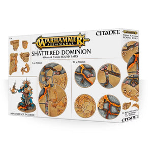 AOS: SHATTERED DOMINION: 65 & 40MM ROUND<br>(Shipped in 14-28 days)
