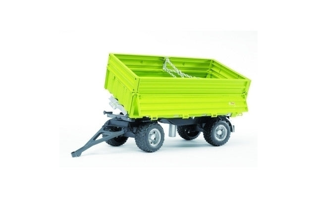 Bruder Toys Fliegl Three Way Tipping Trailer w/Removeable Top<br>(Shipped in 10-14 days)
