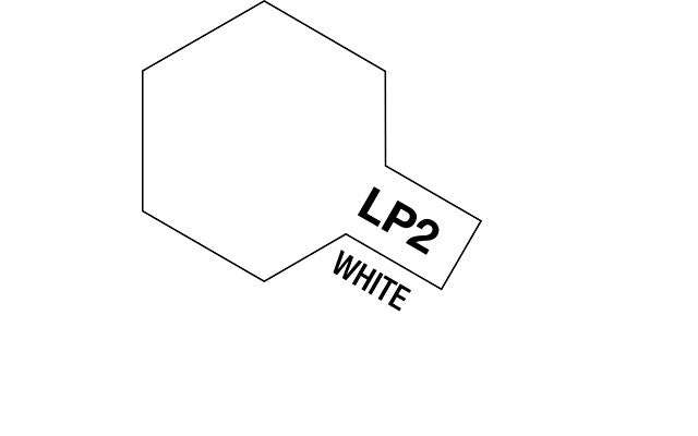 Tamiya LP-2 White<br>(Shipped in 10-14 days)