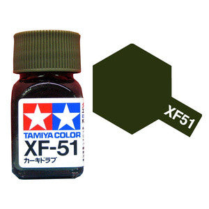 Tamiya XF-51 Khaki Drab Enamel<br>(Shipped in 10-14 days)