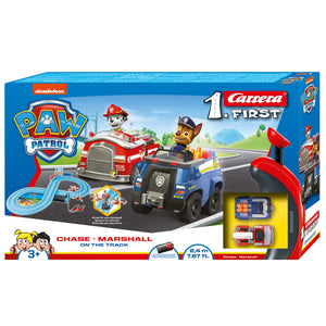 Carrera First Paw Patrol - On the Track Set 2.4m<br>(Shipped in 10-14 days)