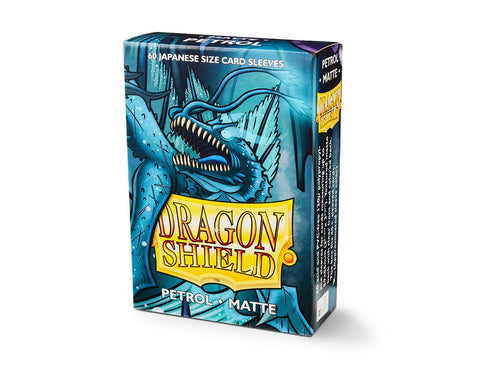 Petrol Matte Sleeves Japanese Size Dragon Shield