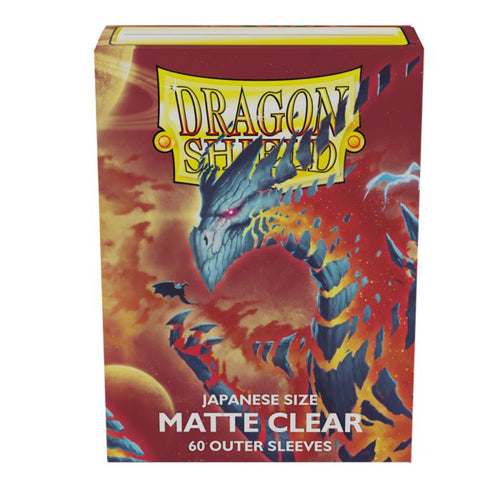 Japanese Outer Sleeves Clear Dragon Shield