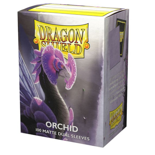 Orchid Dual Matte Standard Sleeves Dragon Shield