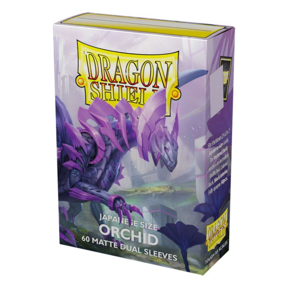 Orchid Dual Matte Japanese Sleeves Dragon Shield